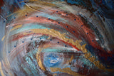 PicoDoro – Acryl – Gemälde / Collage – "Liebestanz der Fische"
