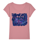 PicoDoro - Fashion Print Damen Organic Slub T-Shirt - "Lolana"