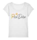 PicoDoro - Fashion Print Damen Organic Slub T-Shirt - "PicoDoro"
