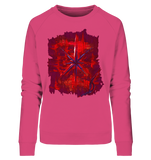 PicoDoro - Fashion Print Damen Organic Sweatshirt - "Hokulani"