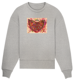 PicoDoro - Fashion Print Unisex Organic Oversize Sweatshirt - "Butterflystar"