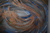 PicoDoro – Acryl – Gemälde / Collage – "Riesiger Sandsturm"