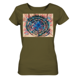 PicoDoro - Fashion Print Damen Organic T-Shirt - "Hoku"