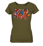 PicoDoro - Fashion Print Damen Organic T-Shirt - "Anela"