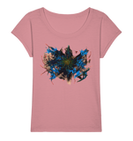 PicoDoro - Fashion Print Damen Organic Slub T-Shirt - "Benice"