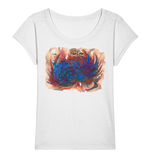 PicoDoro - Fashion Print Damen Organic Slub T-Shirt - "Palila"