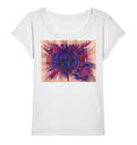 PicoDoro - Fashion Print Damen Organic Slub T-Shirt - "Jalma"