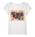 PicoDoro - Fashion Print Damen Organic Slub T-Shirt - "Kiani"