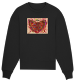 PicoDoro - Fashion Print Unisex Organic Oversize Sweatshirt - "Butterflystar"
