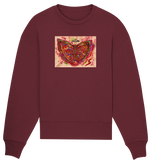 PicoDoro - Fashion Print Unisex Organic Oversize Sweatshirt - "Butterflystar"