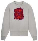 PicoDoro - Fashion Print Unisex Organic Oversize Sweatshirt - "Hokulani"